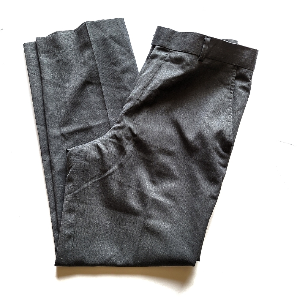 Stafford Classic Fit Dress Pants Gray 34x30